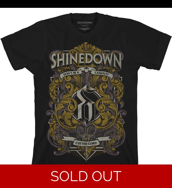 Shinedown - Ornamental Scissors T-Shirt